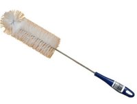 Borstel rager jumbo blauw/wit