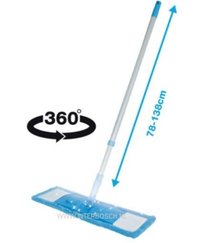 Vloerwisser Profi Aluminium + Microvezel hoes