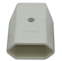 Stekker plat contra wit